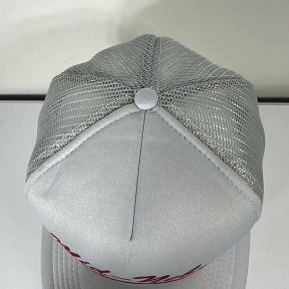 ASI Mid-Nebr Feeds Inc. Adjustable Snapback Mesh Back Foam Trucker Hat Cap Mens - Picture 7 of 13